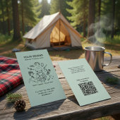 Adventure Guides Hiking & Camping Business Card 名刺