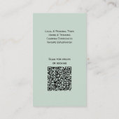 Adventure Guides Hiking & Camping Business Card 名刺 (裏面)