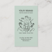 Adventure Guides Hiking & Camping Business Card 名刺 (正面)