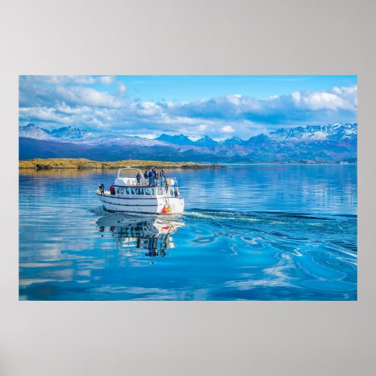 Adventure in Beagle Channel, Ushaia，アルゼンチン ポスター (正面)
