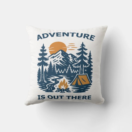 Adventure is out there クッション (裏面)
