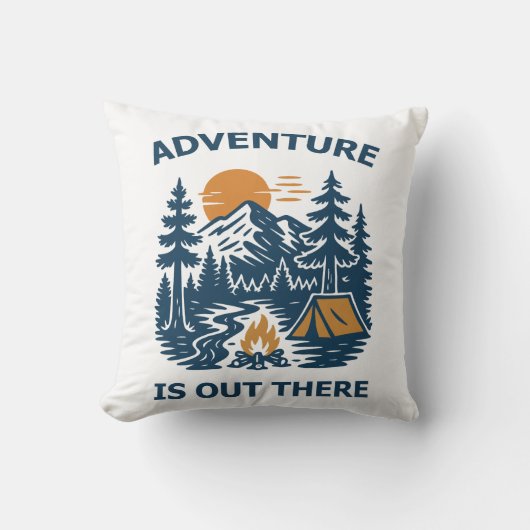 Adventure is out there クッション (正面)