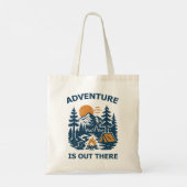 Adventure is out there トートバッグ (裏面)