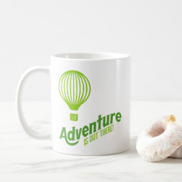 Adventure is out there 2 コーヒーマグカップ