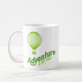 Adventure is out there 2 コーヒーマグカップ (左)