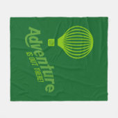 Adventure is out there 2 フリースブランケット (正面(横))