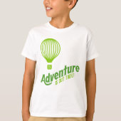 Adventure is out there 2 tシャツ (正面)