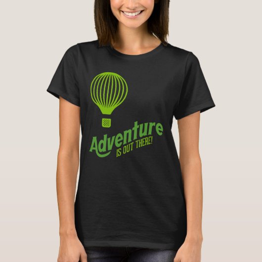 Adventure is out there 2 tシャツ (正面)