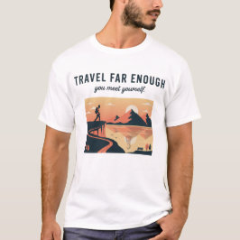 Adventure Landscape Illustration Tシャツ