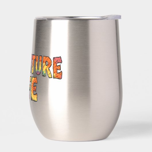 Adventure Life Tie Dye Explore More Hippie Hiking (左面)