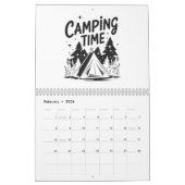 Adventure Lifestyle Calendar カレンダー (2月 2026)