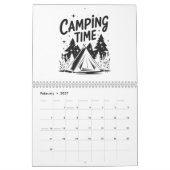 Adventure Lifestyle Calendar カレンダー (2月 2027)