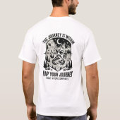 Adventure Map Paw Shirt – Journey Within Graphic  Tシャツ (裏面)