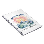 Adventure Mom Watercolor Mountain Journal ノートブック (右側)