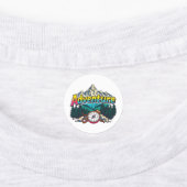 Adventure Mountain – Outdoor Hiking Nature Design ラベル (貼付)