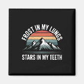 Adventure Mountain Range Climbing Peaks Explorer V マグネット (正面)