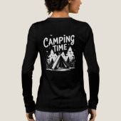 Adventure Outdoor Camping T-Shirt トライブレンドＴシャツ (背面)
