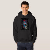 Adventure Quote -  Live Fully Motivational hoodie  パーカ (正面フル)