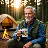 Adventure Retirement 67 Mug – Travel & Outdoors ツートーンマグカップ