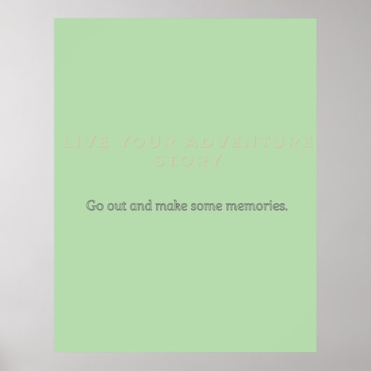 Adventure Story Poster ポスター (正面)