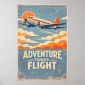 Adventure Takes Flight ポスター (正面)