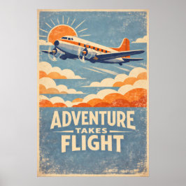 Adventure Takes Flight ポスター