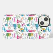 Adventure Time | キャラクターコールアウトパターン iPhoneケース (裏面横)