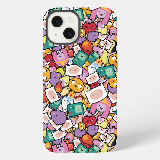 Adventure Time | キャラクターToss柄 iPhoneケース (裏面)