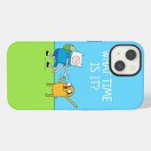Adventure Time | フィンとジェイクの拳バンプ iPhoneケース (裏面横)