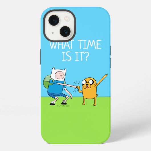 Adventure Time | フィンとジェイクの拳バンプ iPhoneケース (裏面)