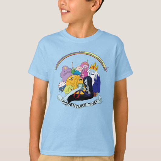 Adventure Time | BMO Group Graphic Tシャツ (正面)