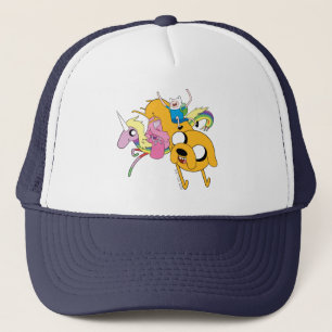 Adventure Time Lady, Bubblegum, Finn, & Jake キャップ