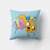 Adventure Time | Lady, Bubblegum, Finn, & Jake クッション (裏面)