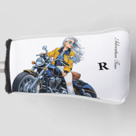 Adventure Time Motorcycle rider: Golf Putter Cover ゴルフヘッドカバー