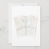 Adventure Travel Theme Retirement Invitation 招待状 (裏面)