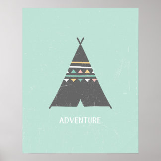 Adventure Wall Art ポスター