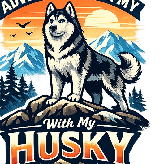 Adventure With My Husky Dog Lover Cap キャップ