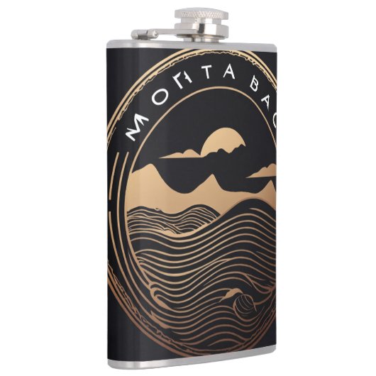 #adventuregearVinylWrappedFlask フラスク (右)