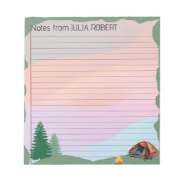 Adventures Await: Camp Notepadからのメモ ノートパッド