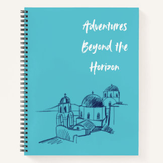 Adventures Beyond the Horizon Travel Journal ノートブック