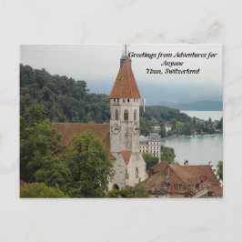 Adventures for Anyone Postague Thun（スイス） ポストカード