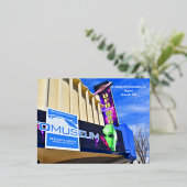 Adventures for Anyone Roswell, NMはがき 箔シーズンポストカード (立ち正面)