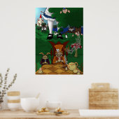 Adventure's In Wonderland Poster - REVISED ポスター (キッチン)
