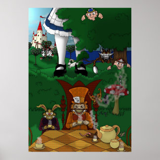 Adventure's In Wonderland Poster - REVISED ポスター