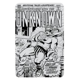 'Adventures into the Unknown' Lite Grey Magnet マグネット