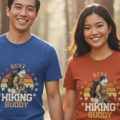 Adventurous Akita Hiker Wilderness Explorer Tシャツ