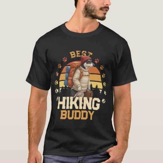 Adventurous Alaskan Klee Hiker Wilderness Explorer Tシャツ (正面)