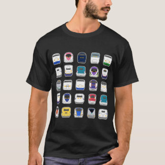 Adventurous Bullet Trains Collection Tシャツ