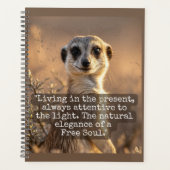 Adventurous Meerkat Living プランナー手帳 (正面)