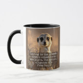Adventurous Meerkat Living マグカップ (左)